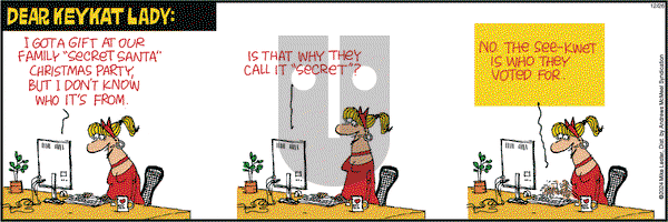 Mike du Jour on Thursday December 26, 2024 Comic Strip