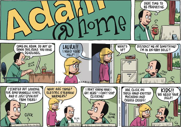 Adam@Home on Sunday February 21, 2016 Comic Strip