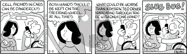 Drabble on Tuesday March 5, 2002 Comic Strip