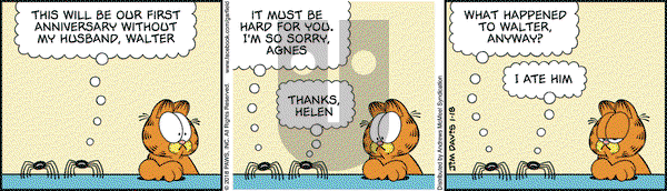 Garfield on Thursday January 18, 2018 Comic Strip