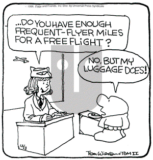 Ziggy on Tuesday December 3, 1996 Comic Strip