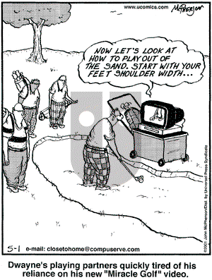 Close to Home on Tuesday May 1, 2001 Comic Strip