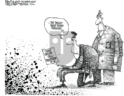 Matt Davies on Thursday December 19, 2002 Comic Strip