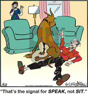 Marmaduke on Friday September 15, 2017 Comic Strip