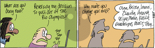 The Knight Life on Friday July 8, 2016 Comic Strip