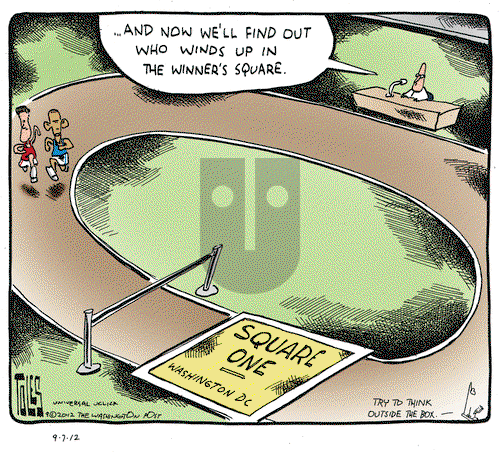 Tom Toles on Friday September 7, 2012 Comic Strip