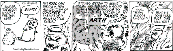 Over the Hedge on Tuesday April 23, 1996 Comic Strip