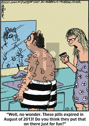 Close to Home on Friday October 6, 2017 Comic Strip