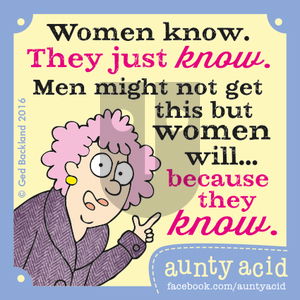 Aunty Acid on Sunday April 10, 2016 Comic Strip