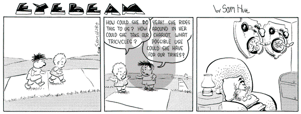 Eyebeam - Monday January 16, 1989 Comic Strip
