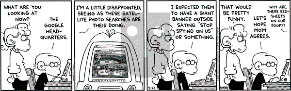 FoxTrot on Saturday April 23, 2005 Comic Strip