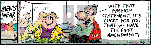 Frank and Ernest on Monday December 31, 2012 Comic Strip