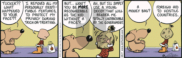 DeFlocked on Monday October 7, 2013 Comic Strip