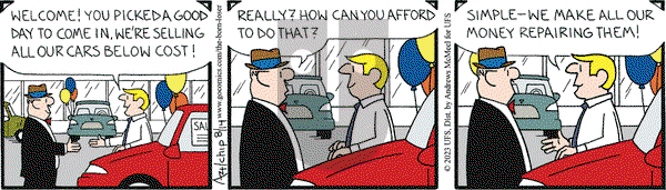 The Born Loser - Monday August 14, 2023 Comic Strip