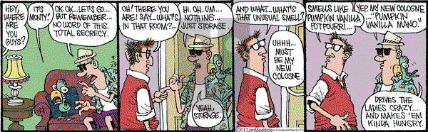 Monty on Saturday September 23, 2017 Comic Strip