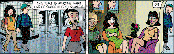 Luann on Thursday August 28, 2014 Comic Strip