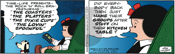Nancy on Monday August 23, 2010 Comic Strip