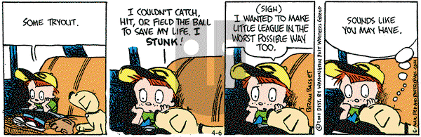 Red and Rover on Friday April 6, 2001 Comic Strip