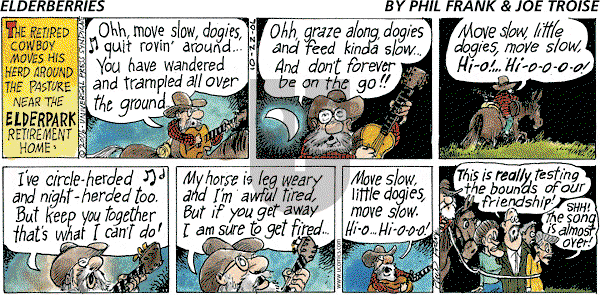 The Elderberries on Sunday October 22, 2006 Comic Strip