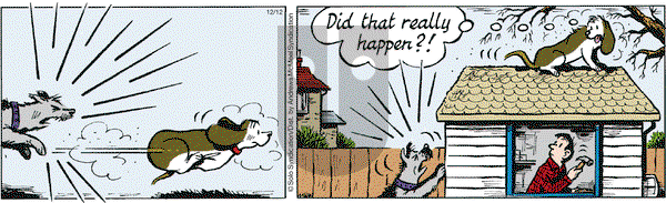 Fred Basset on Tuesday December 12, 2017 Comic Strip