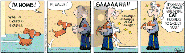 Drabble on Monday November 7, 2011 Comic Strip