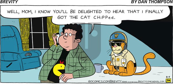 Brevity on Sunday June 7, 2015 Comic Strip