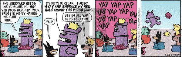 Pooch Cafe on Thursday March 14, 2019 Comic Strip