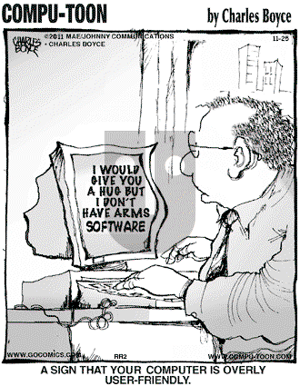 Compu-toon on Friday November 25, 2011 Comic Strip