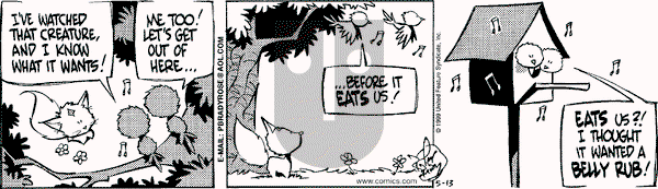 Rose is Rose - Thursday May 13, 1999 Comic Strip