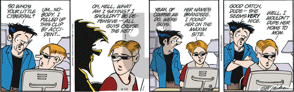 Doonesbury on Wednesday April 14, 2004 Comic Strip