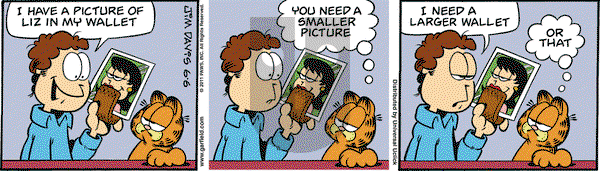 Garfield - Monday June 6, 2011 Comic Strip