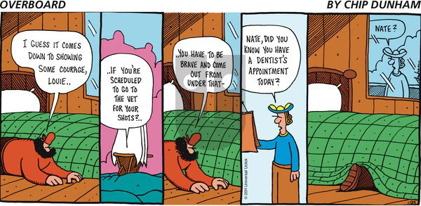 Overboard on Sunday January 23, 2011 Comic Strip