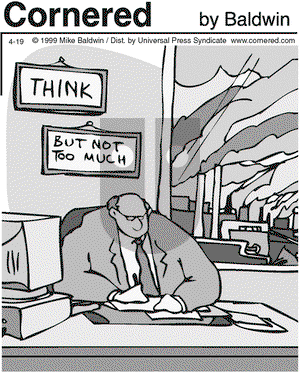 Cornered on Monday April 19, 1999 Comic Strip