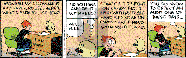 Red and Rover on Tuesday April 7, 2015 Comic Strip