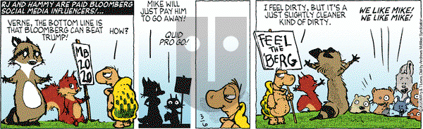 Over the Hedge on Friday March 6, 2020 Comic Strip