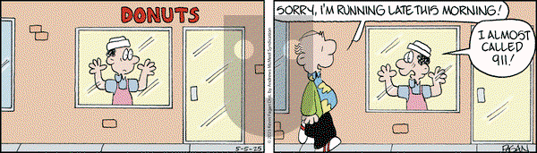 Drabble on Monday May 5, 2025 Comic Strip