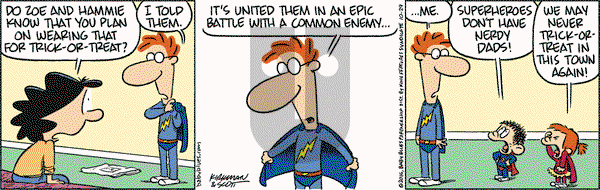 Baby Blues on Saturday October 29, 2016 Comic Strip
