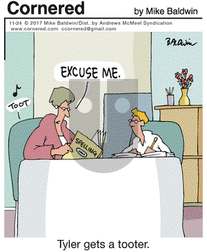 Cornered on Friday November 24, 2017 Comic Strip