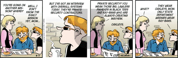 Doonesbury - Tuesday August 17, 2010 Comic Strip