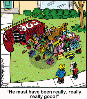 Marmaduke on Saturday December 24, 2016 Comic Strip
