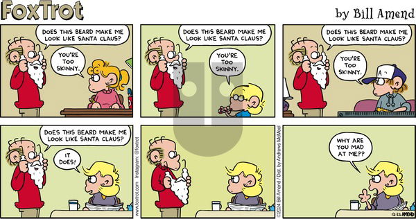 FoxTrot on Sunday December 22, 2024 Comic Strip