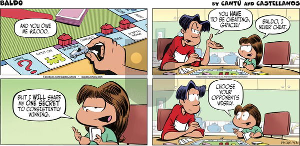 Baldo on Sunday March 30, 2025 Comic Strip