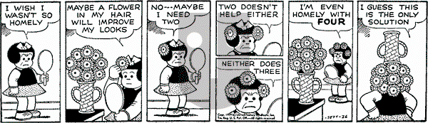 Nancy Classics on Monday September 26, 2016 Comic Strip