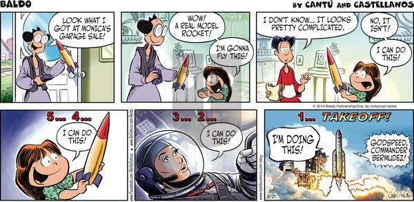 Baldo on Sunday September 21, 2014 Comic Strip