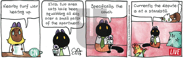 Breaking Cat News on Monday January 13, 2020 Comic Strip