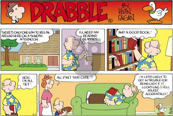 Drabble on Sunday August 2, 2009 Comic Strip