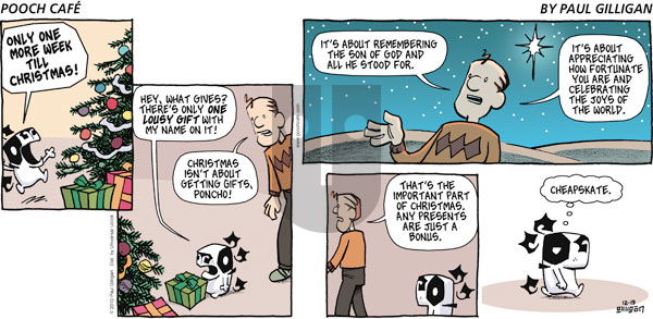Pooch Cafe on Sunday December 19, 2010 Comic Strip