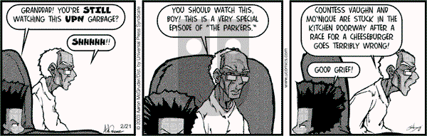 The Boondocks on Monday September 24, 2012 Comic Strip