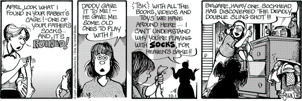 For Better or For Worse on Wednesday October 1, 1997 Comic Strip