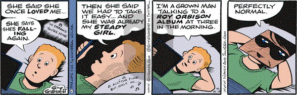 Nancy on Thursday October 10, 2013 Comic Strip
